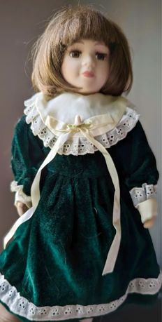Колекційна Плангонология німецька порцелянова фарфорова лялька