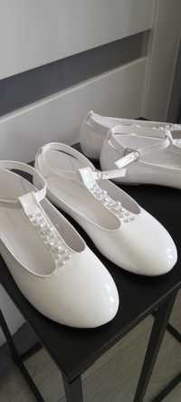 Buty białe komunijne Reserved r 34
