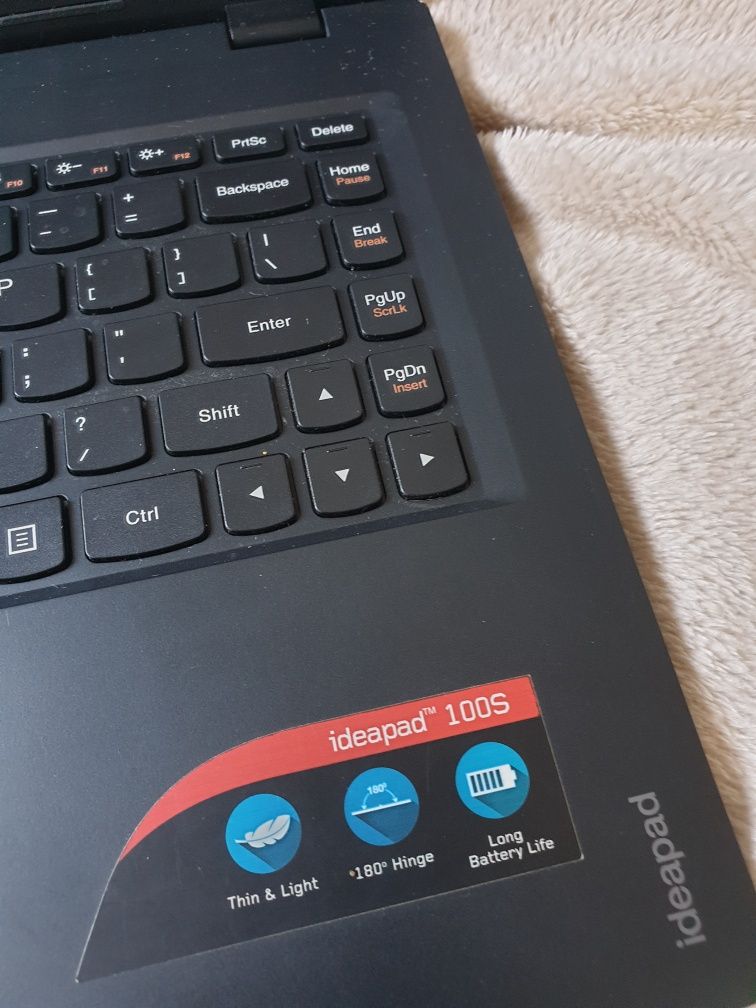 Laptop Lenovo ideapad 100s-14IBR lekki cieniutki i kompaktowy