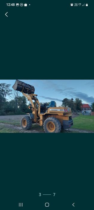 Ładowarka czołowa z kabiną