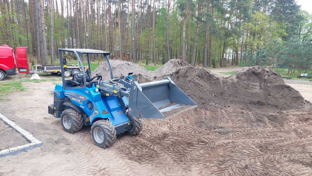 Usługi miniładowarką i glebogryzarką separacyjną Multione