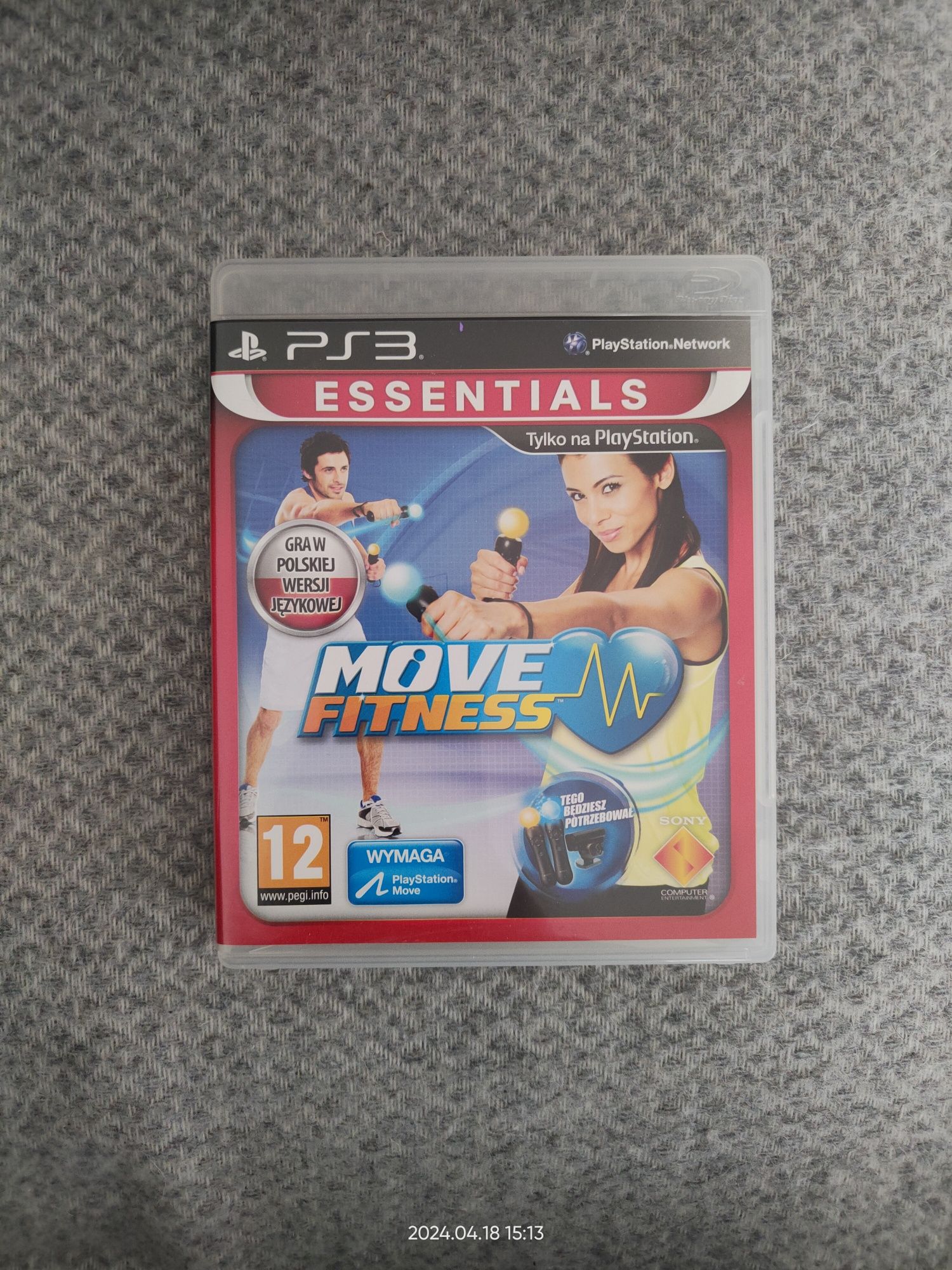 Gra na PlayStation PS3 Move Fitness ćwiczenia