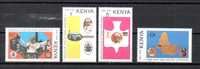 Znaczki Kenia 1980 rok Papież- Wizyta Papieża