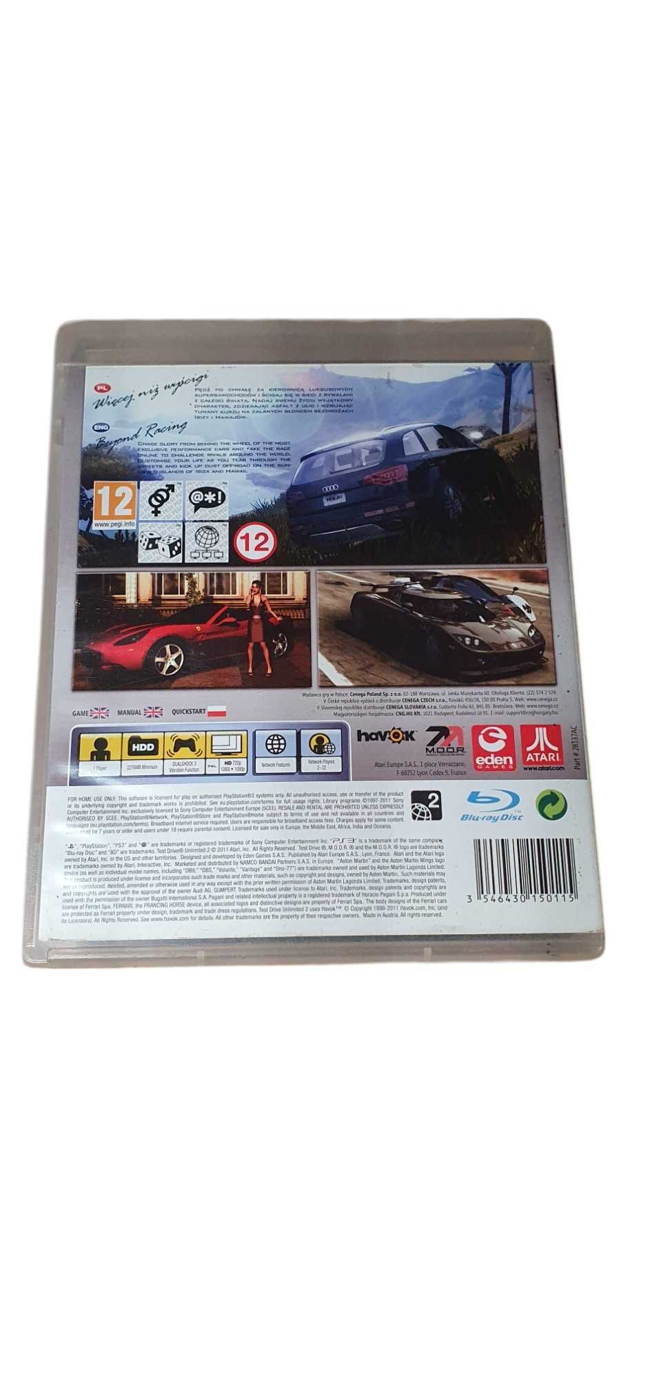 Test Drive Unlimited 2 Sony PlayStation 3 (PS3)