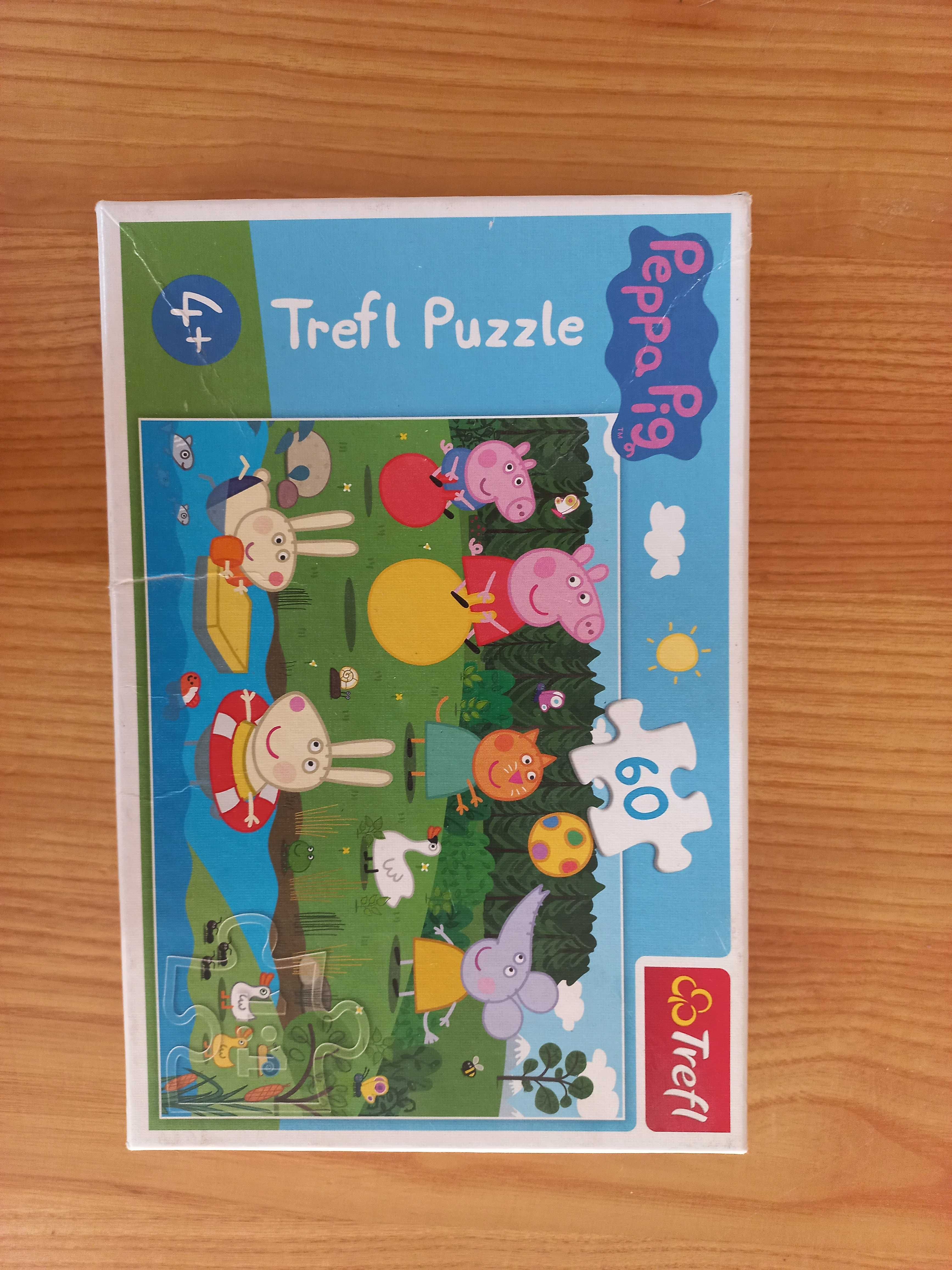 Puzzle  świnka Peppa 60 elementów