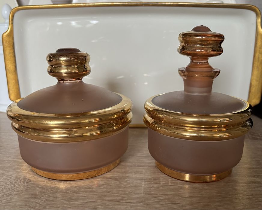 Zestaw toaletowy Art deco Czechosłowacja