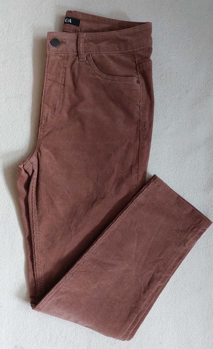 Джинси мікровельветові жіночі (нові) C&A розмір 46-48