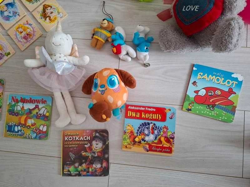 Duży zestaw zabawek mądra sówka książeczki sówka puzzle +6m +12m