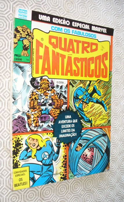 Edição Especial Marvel com os fabulosos Quatro Fantásticos - APR