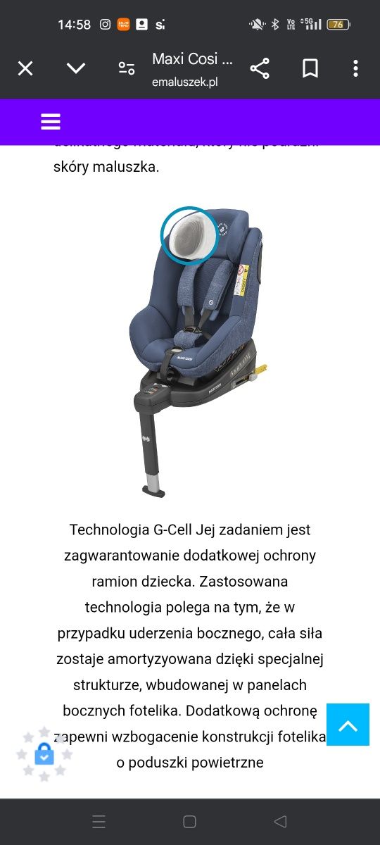 Fotelik Maxi Cosi BERYL