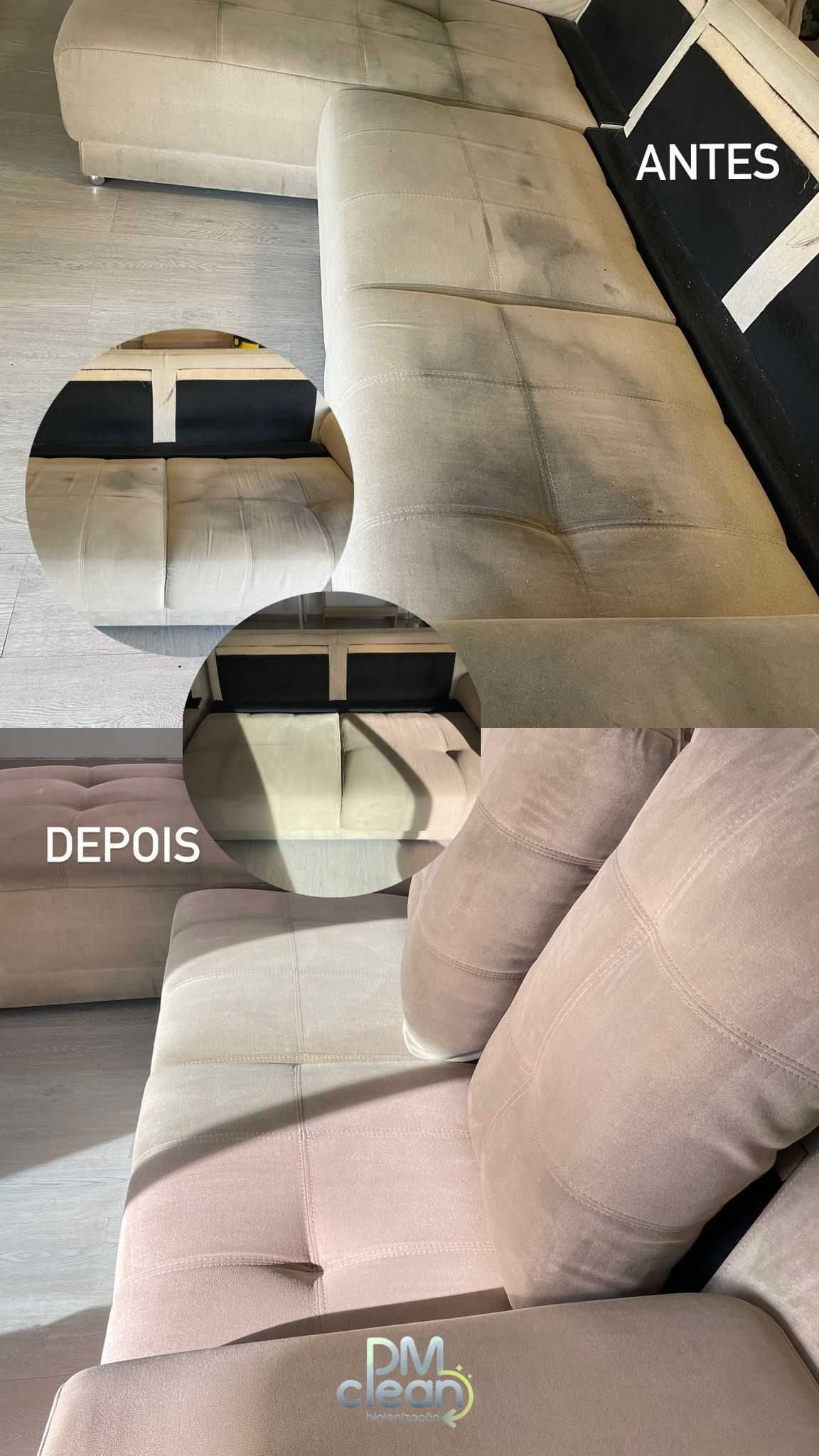 Higienização de estofos
