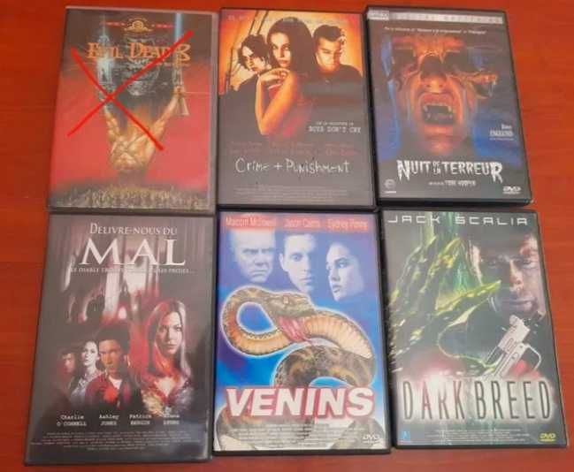 DVDs franceses (originais)