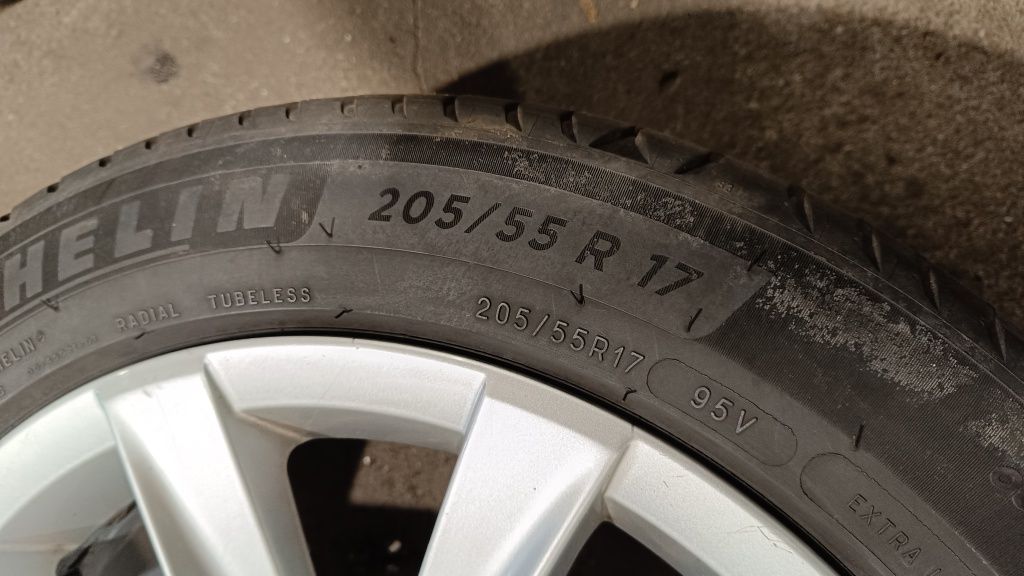4 x Michelin 205/55/17 Primacy 4