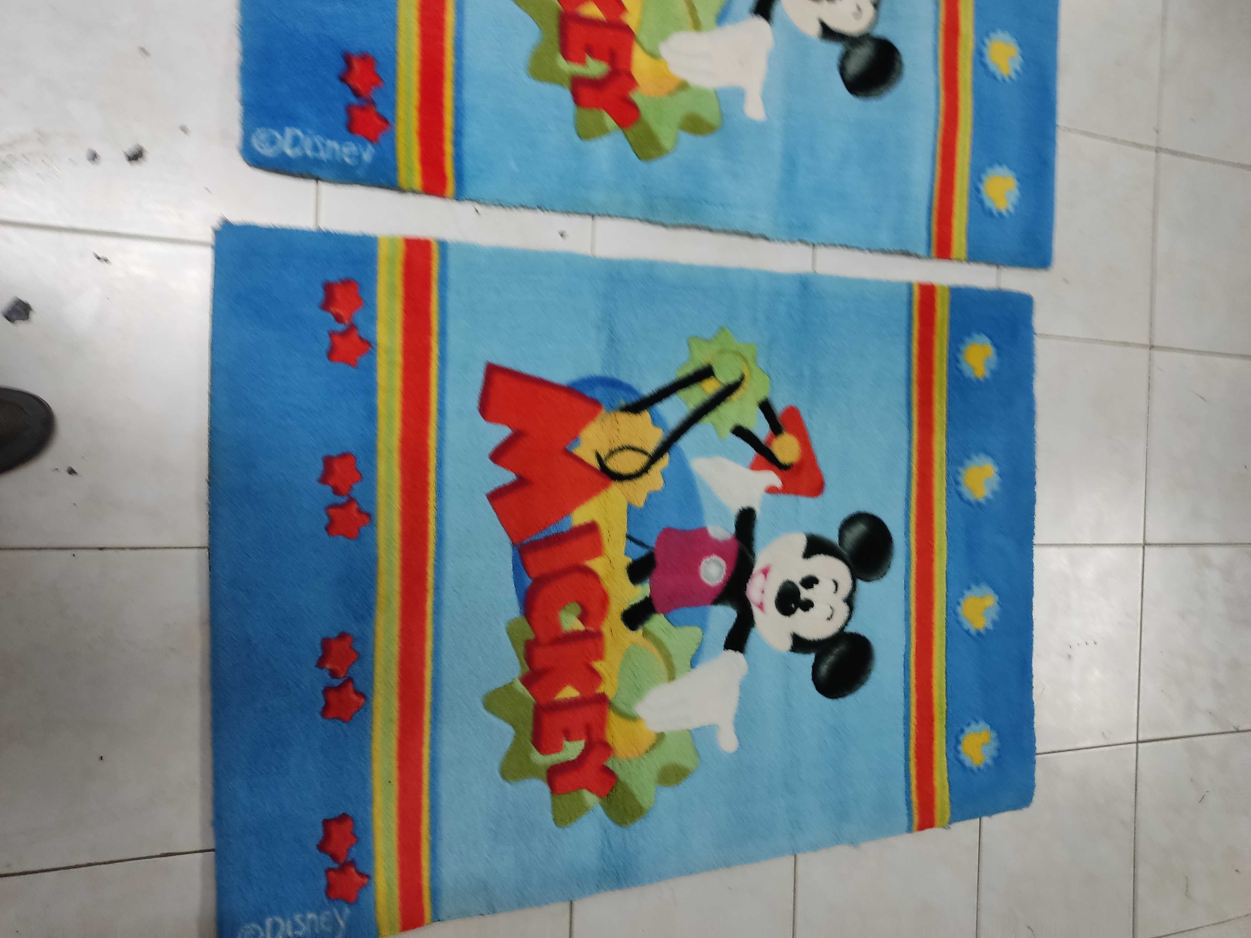 3 Tapetes do Mickey de 1;20×80 cada um