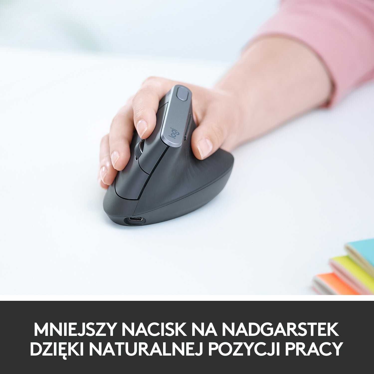 Logitech MX Vertical Advanced Ergonomic Wireless Mouse