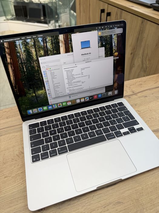 Apple macbook air 13.6 m4 16/512 гб 2025рік , макбук аир аір