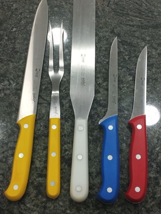 Conjunto de facas profissionais ivo solo