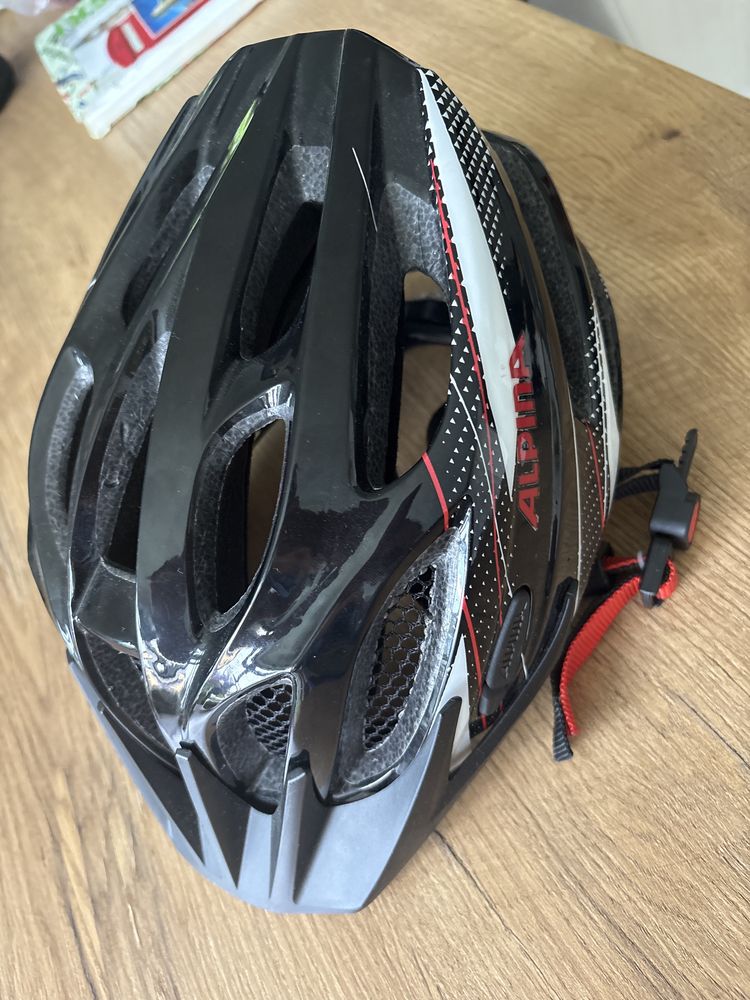 Kask alpina 50-55 rowerowy lampka