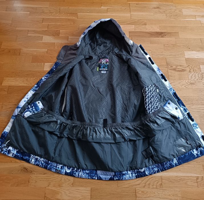 Kurtka Burton The Wbite Collection Dryride Snowboardowa Zimowa XL