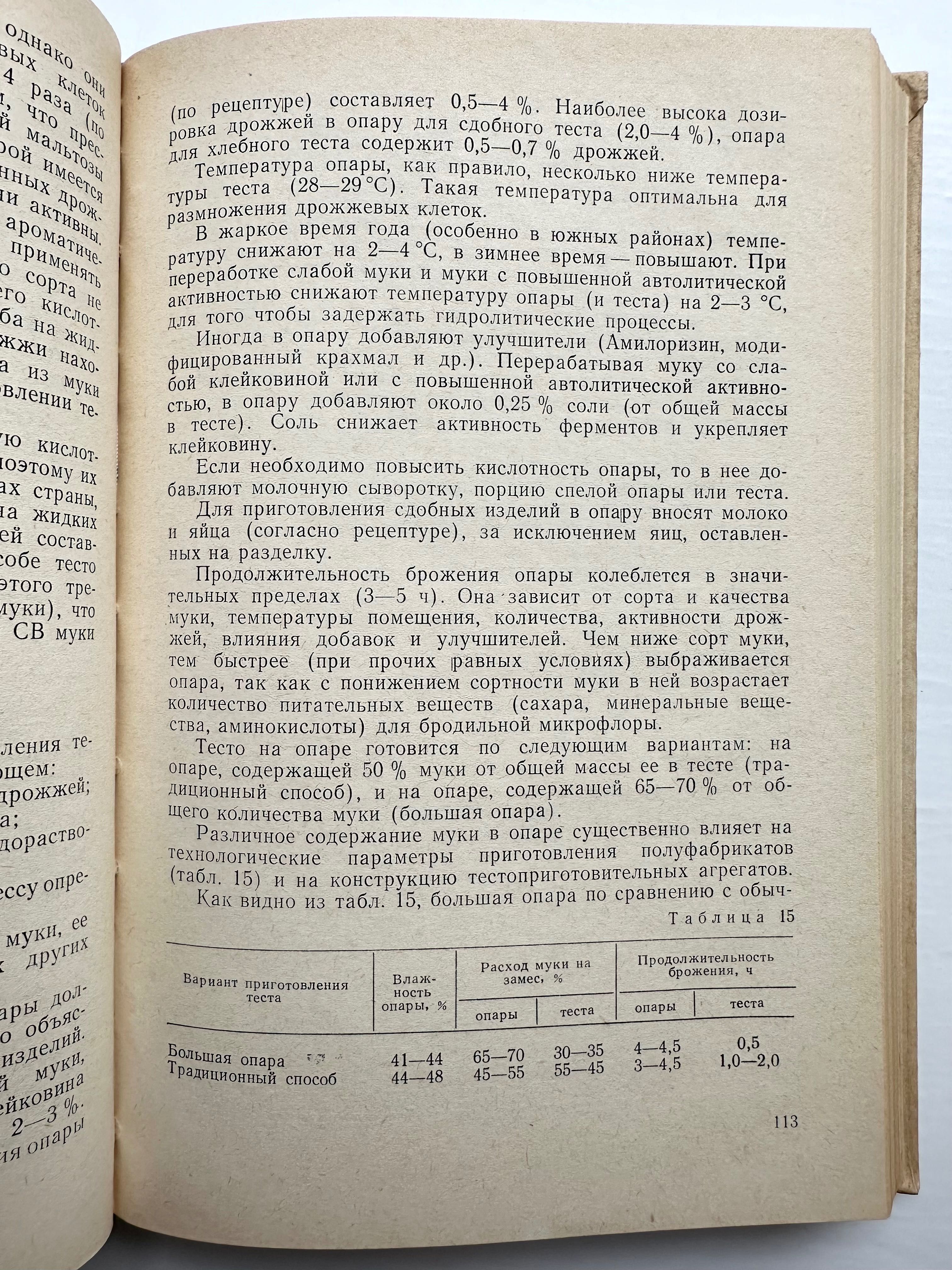 «Хлебопекарного производства технология и технохимический контроль»