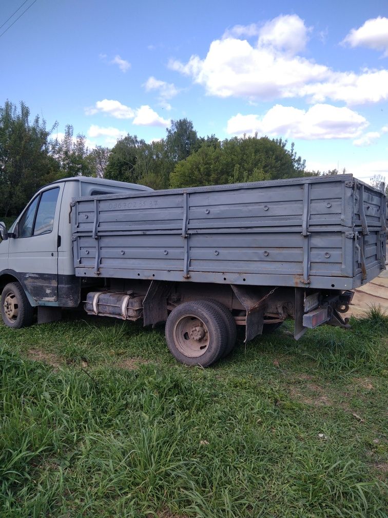 Газель бортова з причепом