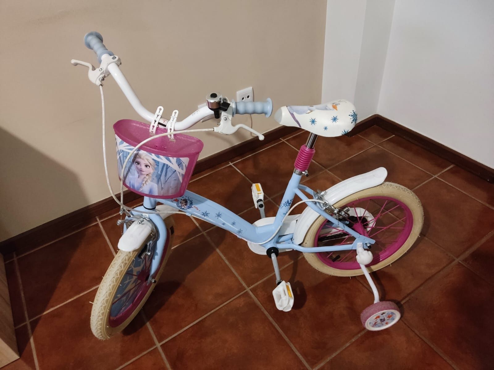 Bicicleta criança Frozen
