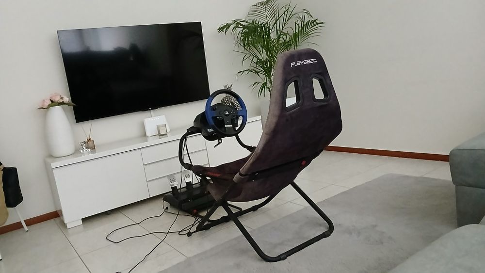 Volante Thrustmaster T150 PRO+Pedais+Playseat Challenge