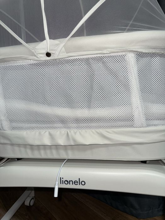 Детская кроватка-люлька  Lionelo Coral White