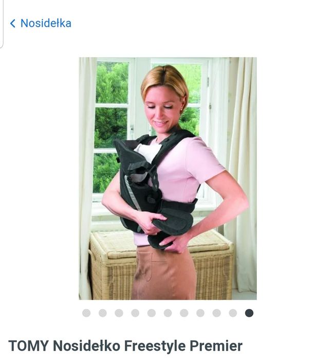 Nosidełko 3,5-12 kg TOMY Freestyle Premier