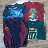 Zestaw dla chłopca bluza dresowa koszulki T-shirt Harry Potter 140/152