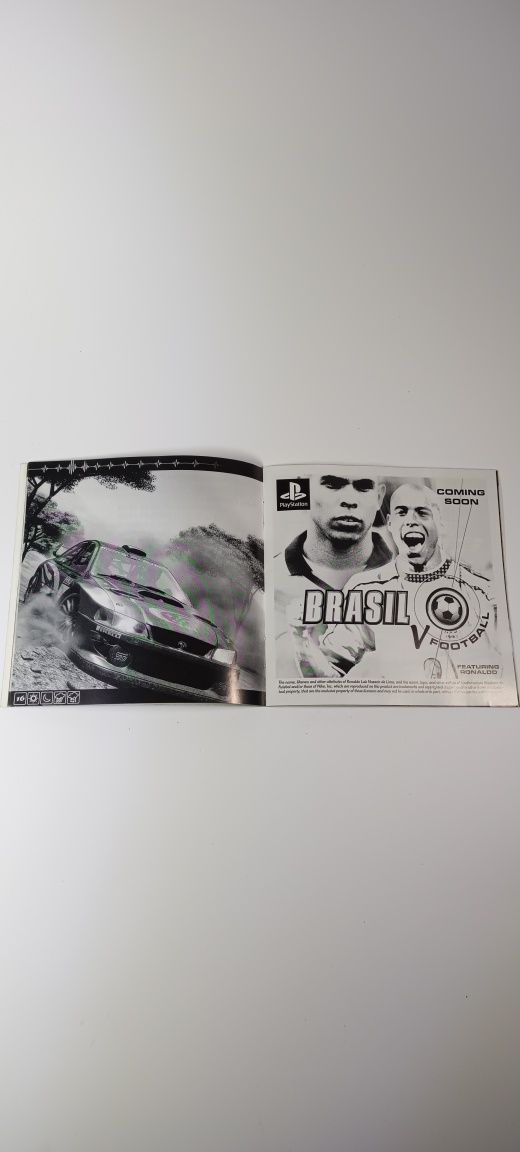 V-Rally 2 książeczka instrukcja manual Ps1 Psx PsOne PlayStation1