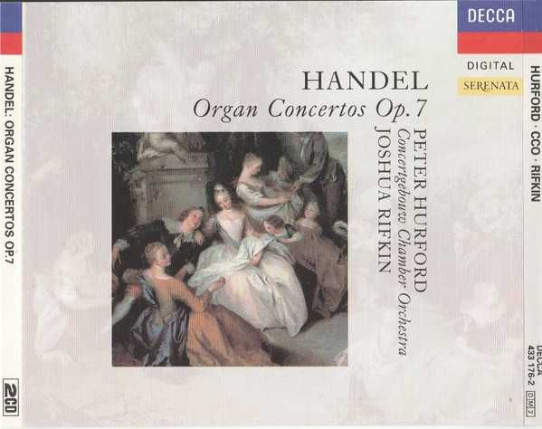 Handel - "Organ Concertos Op. 7" CD Duplo + Libreto