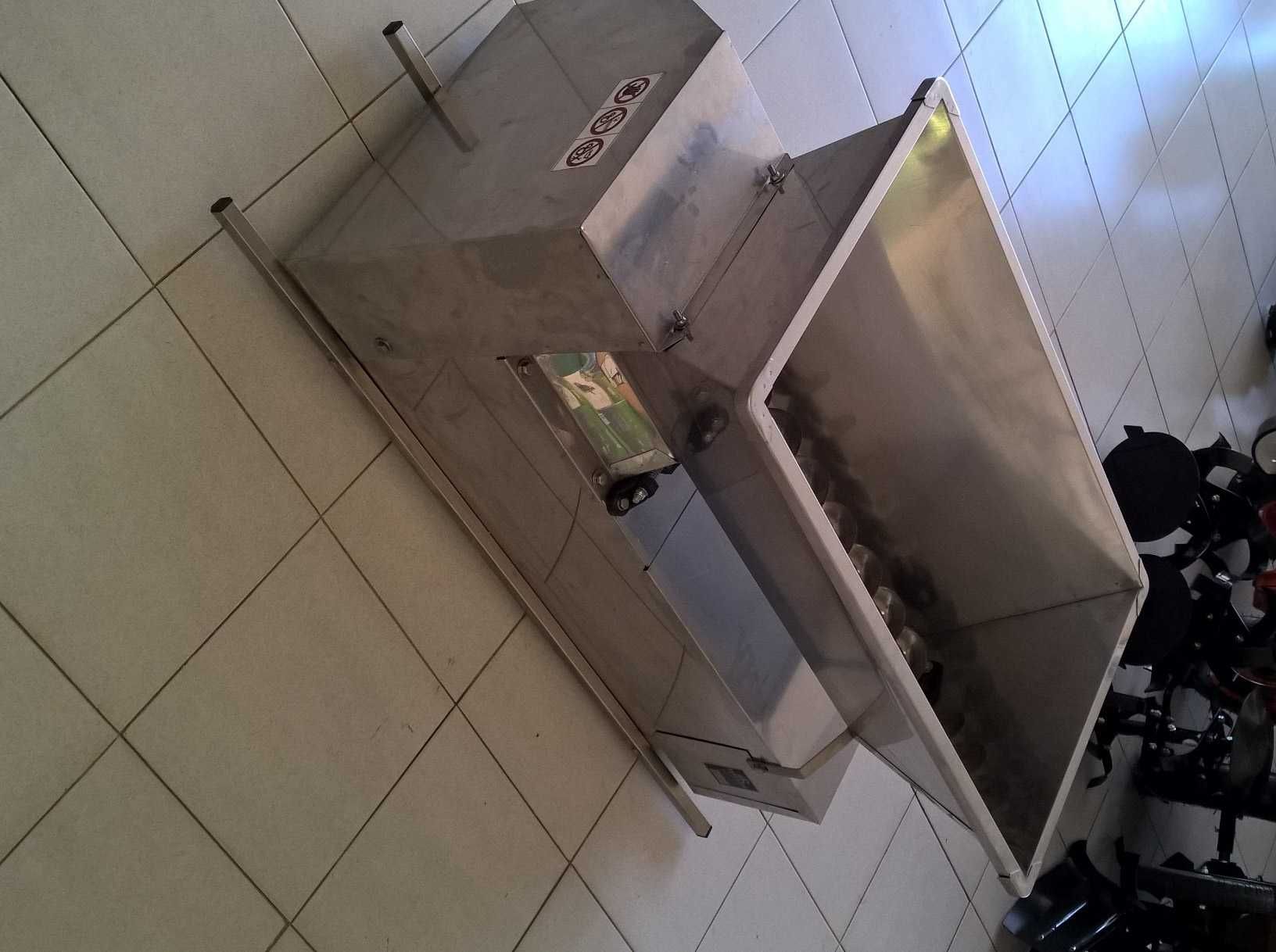 Esmagador e Desengaçador Uvas Inox