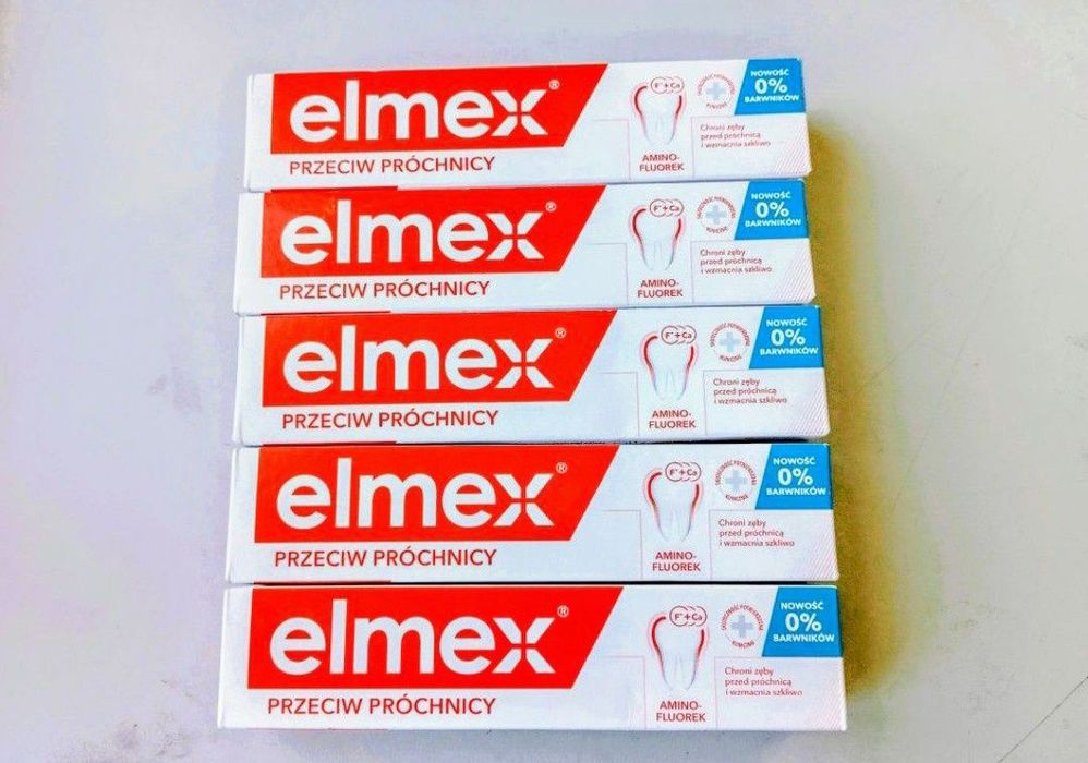 Pasta do zębów Elmex i Meridol 75ml. 10 szt.