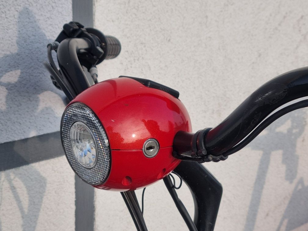 Sachs 301 e-start Herkules rower z napędem spalinowym.