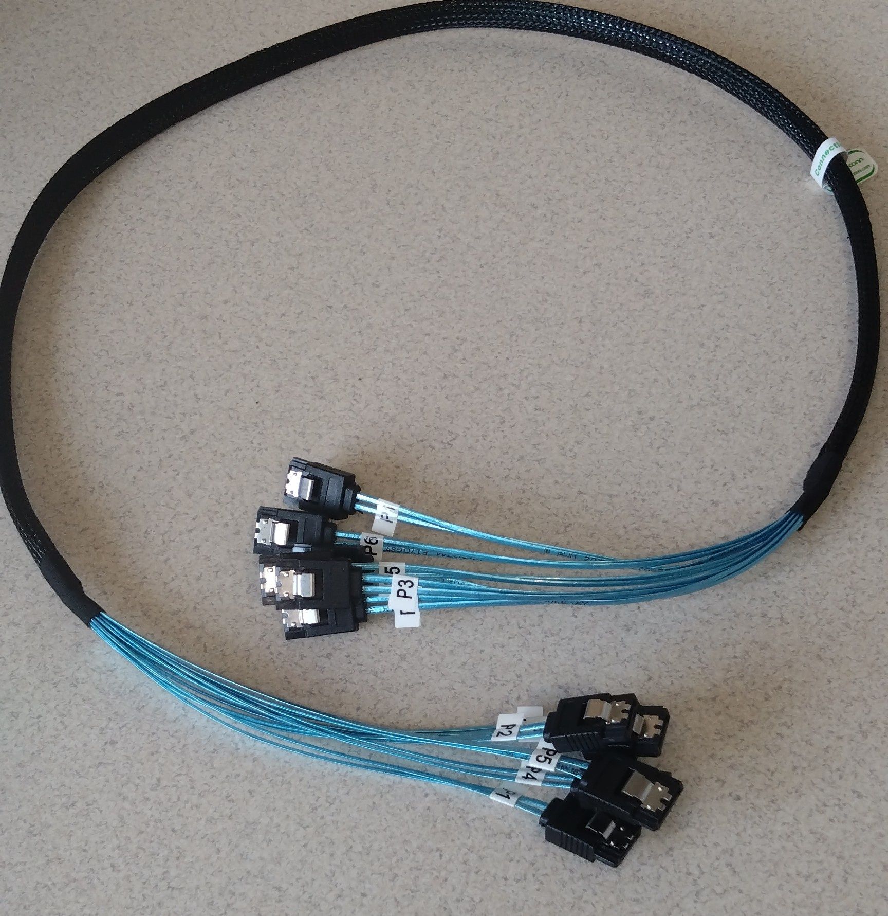 Kabel mini sas 6 SATA