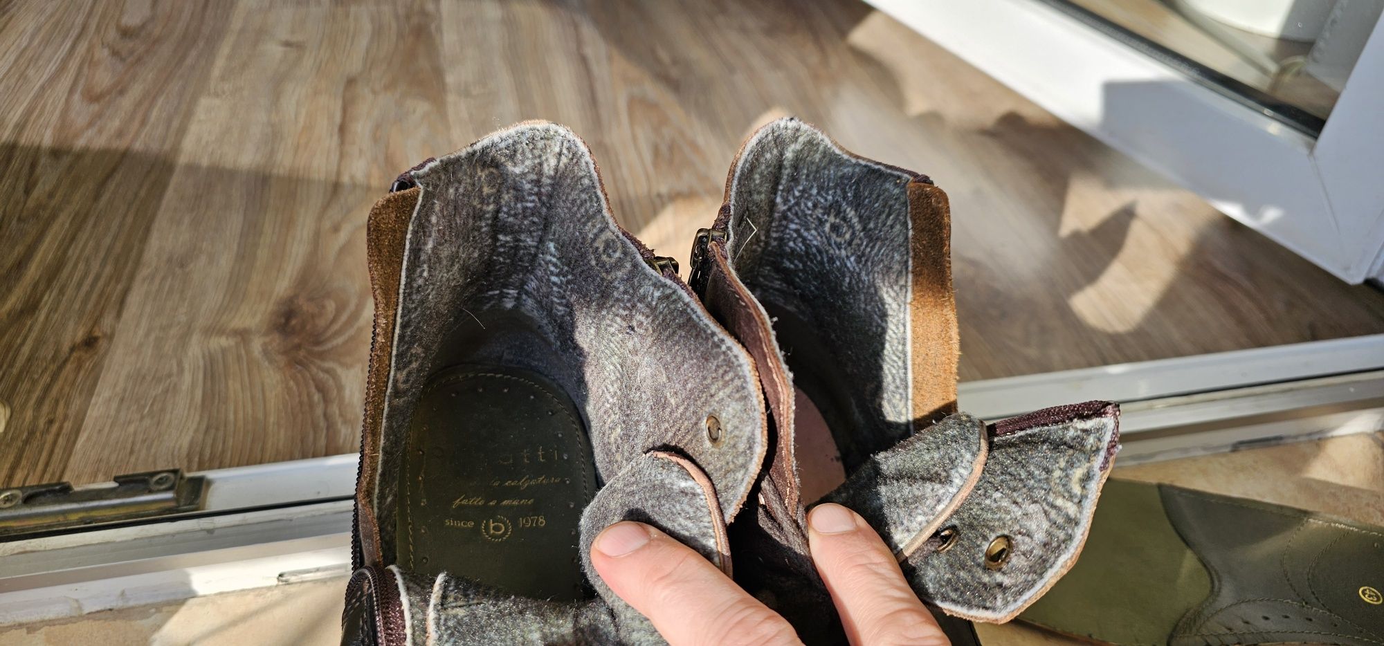 Bugatti skórzane buty męskie rozmiar 43 wkładka 29,5cm
