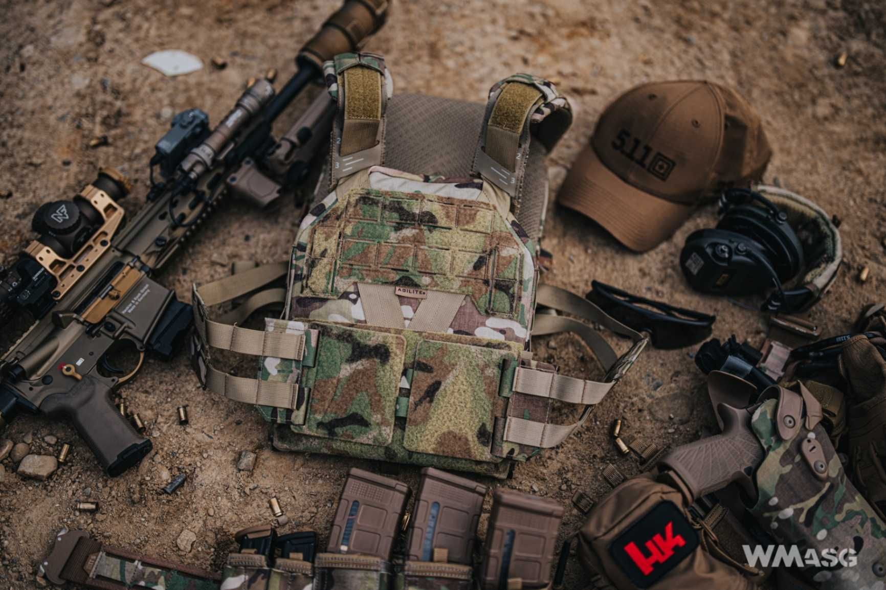 Плитник Agilite K-ZERO Plate Carrier Multicam USA