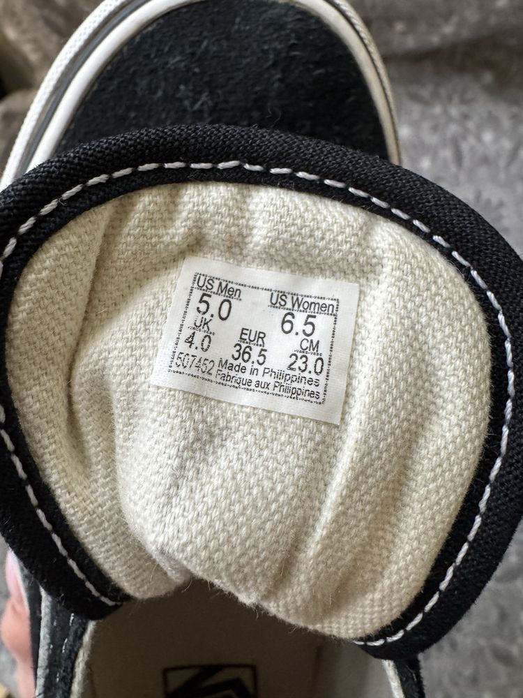 Шкіряні Vans old skool оригінал