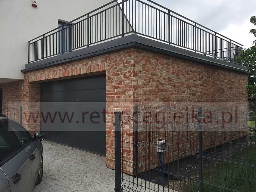 Ściana z cegły - płytki Fort Bema