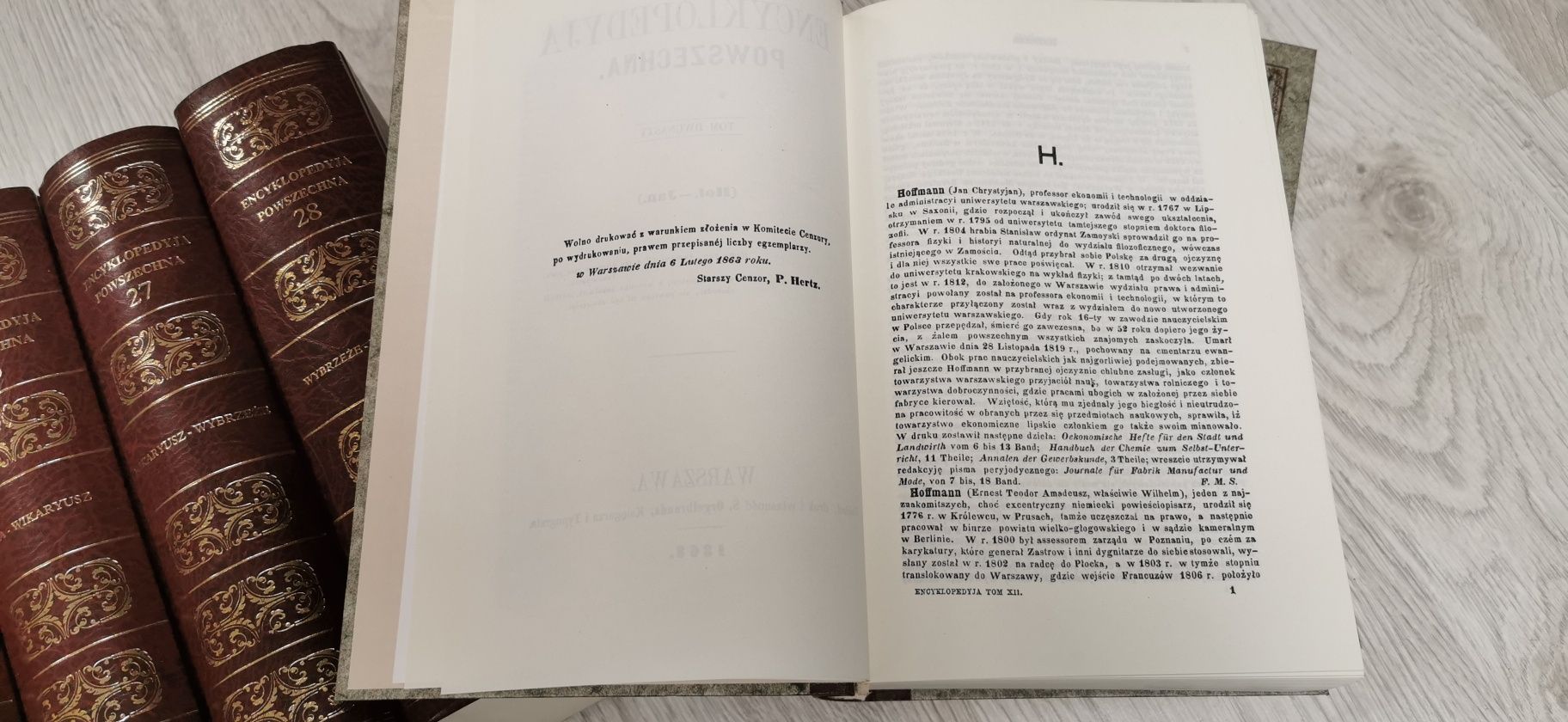 Encyklopedia Reprint 1859- 1868 Encyklopedyja Powszechna ORGELBRANDA T