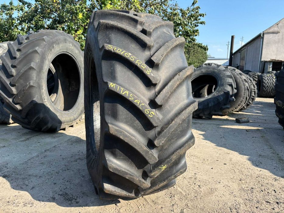 Opona Rolnicza 540/65R28 16.9R28 145A8 MITAS AC65 SPR. CAŁA! (95%)