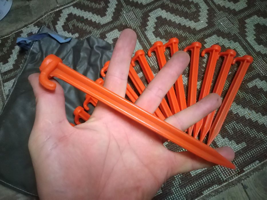 15 estacas de campismo NOVAS