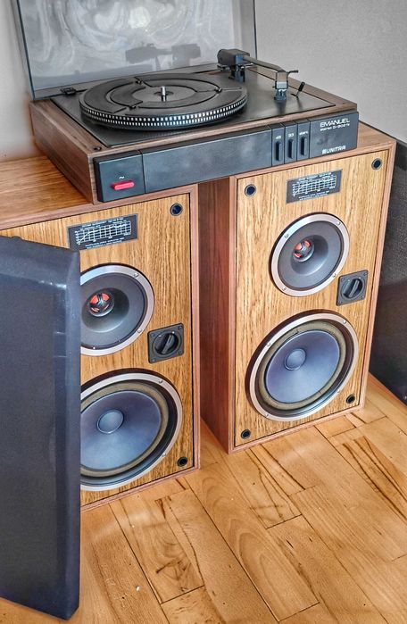 Kolumny Stereo Unitra Tonsil ZgC-40-8-580 Radmor 8Ω Elizabeth Merkury