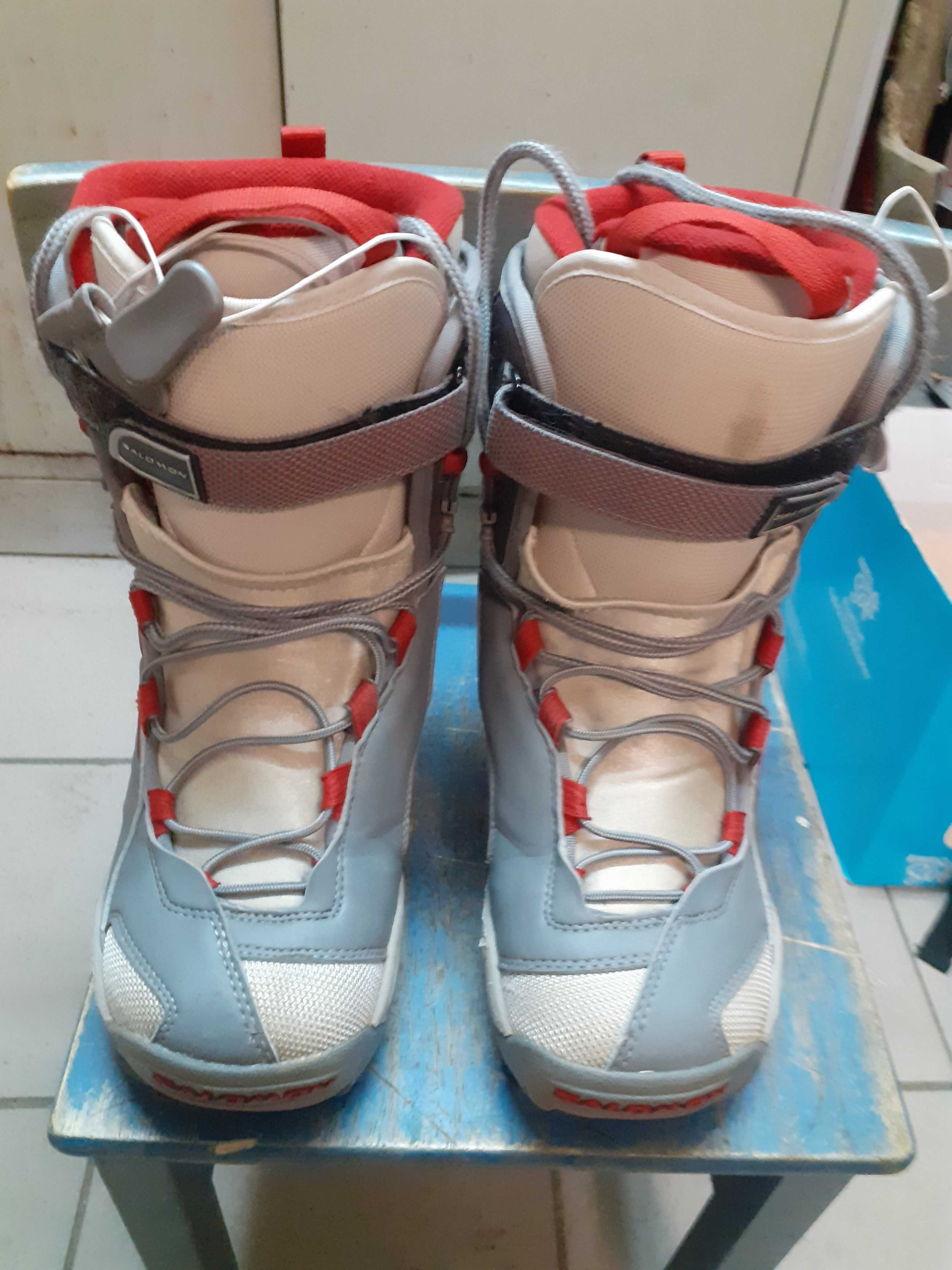 Buty snowboardowe Salomony młodzieżowe roz.38