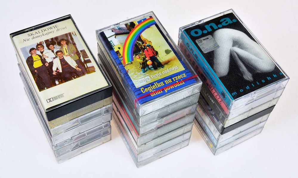 Polski rock, pop - zestaw kaset 4 - Hey Budka Suflera O.N.A. Skaldowie
