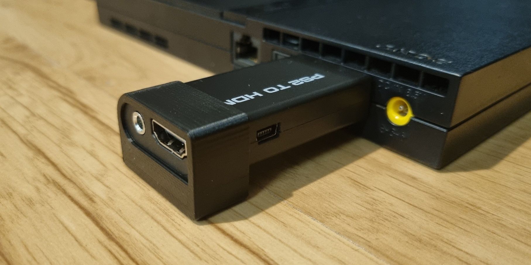 "Adapter zabezpieczający" adaptera HDMI do konsoli - PS2 SLIM