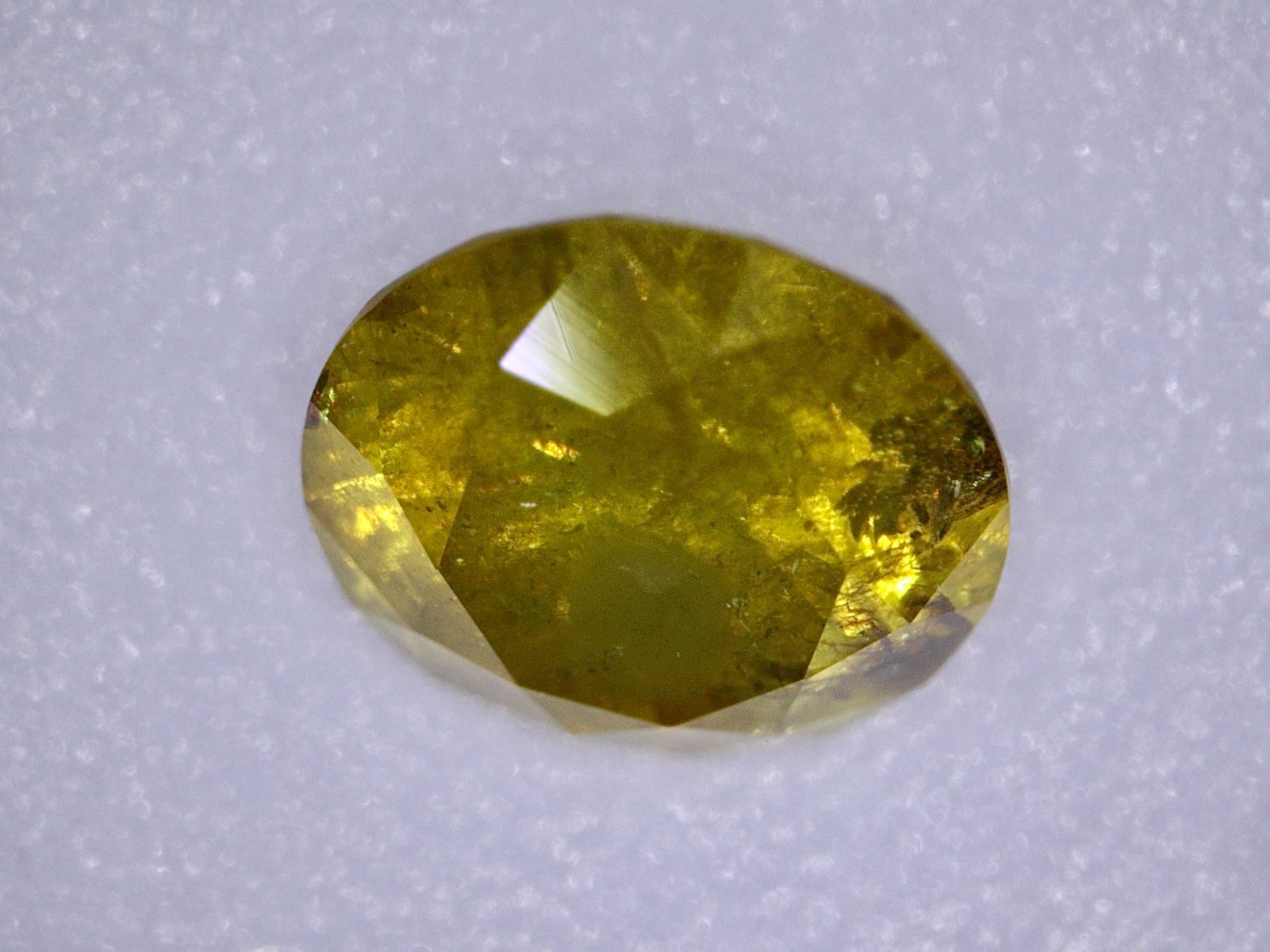 Diament 0.21ct Żółty Brylant I3