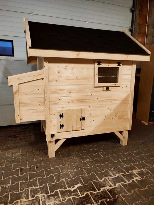Kurnik dla kur- 125x185x210h PRODUCENT Wood Stuff 12 KUR