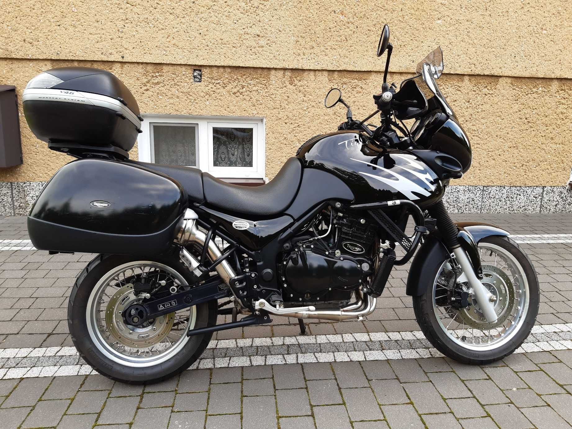 Triumph Tiger 885i, turystyk, bezwypadkowy,  doposażony, stan wzorowy